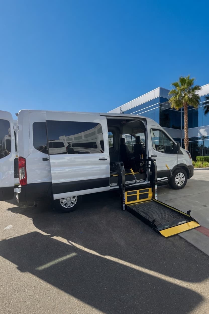 2026 Transit Side Lift Gurney Van gallery image 1