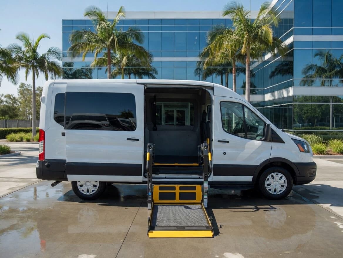 2026 Transit Side Lift Gurney Van